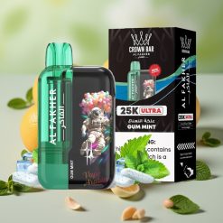 Al Fakher Crown Bar Ultra 25K Chicle Menta 22ml 50mg Type-C