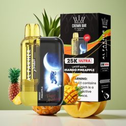 Al Fakher Crown Bar Ultra 25K Vape Desechable 22ml Mango Piña Tipo-C